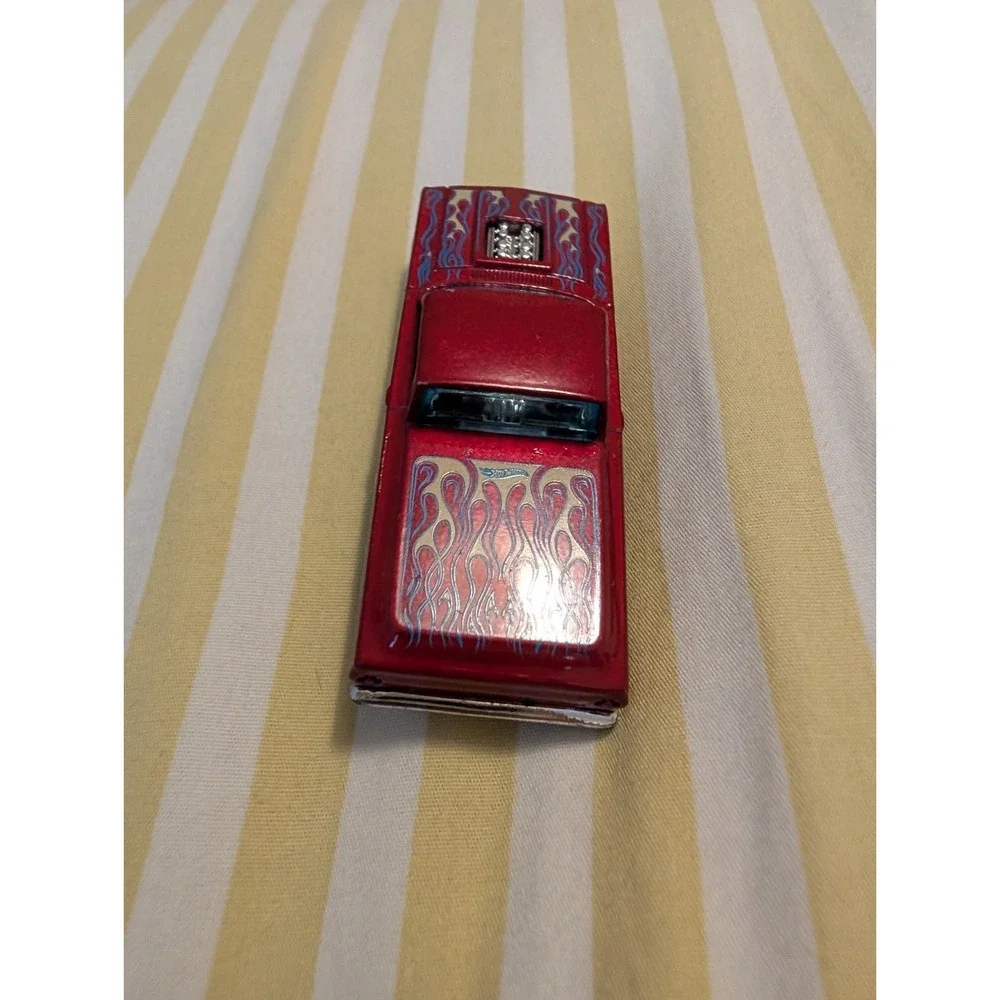 Hot Wheels 1965 Ford Ranchero HW Workshop Mattel 2010 Red Flame Diecast Car